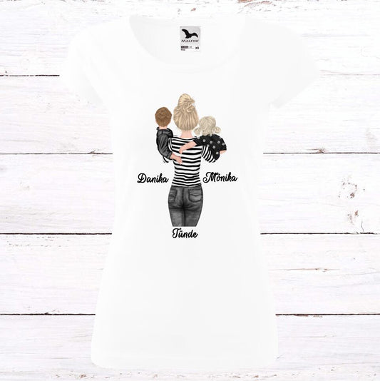 Anya gyerekekkel póló